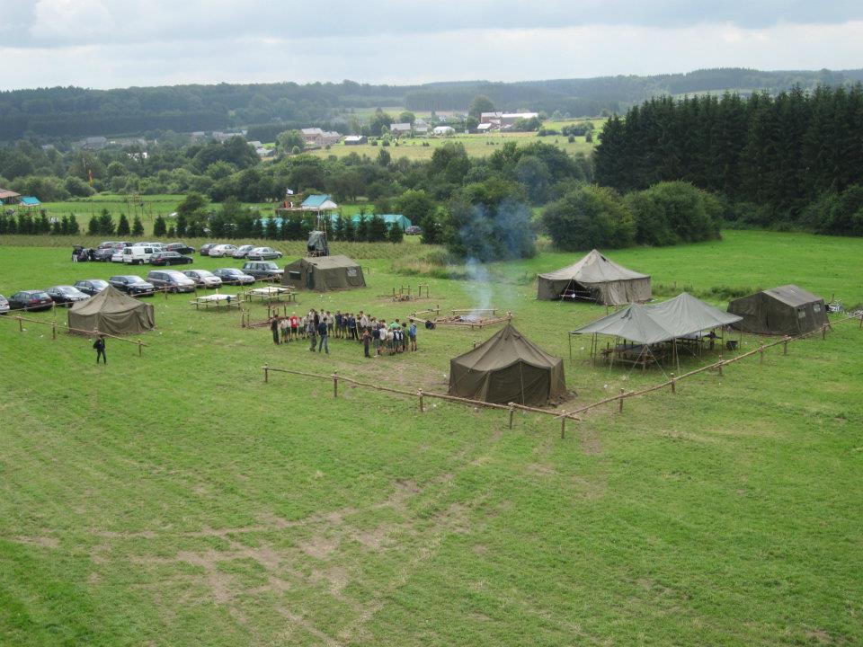Sint-Martinus den XIIde - Bezoekdag Kamp Graide 2012